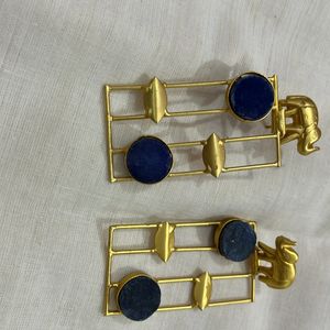 18K Plated Contemporary Earrings