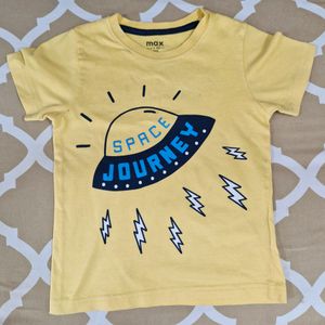 4 Max T-shirts for Boys (2-3 Years)