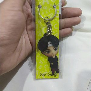 BTS Tiny Tan Keychain