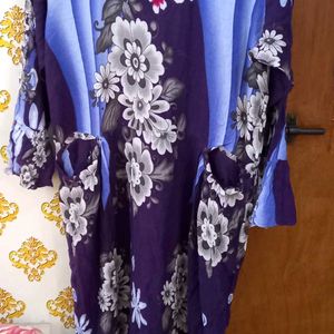 Like New Rayon Long Maxi Dress