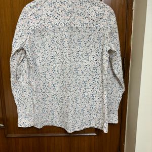 Inextenso Floral White Shirt