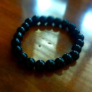 Black Beaded Bracelet