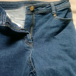 Blue Straight Fit Jeans