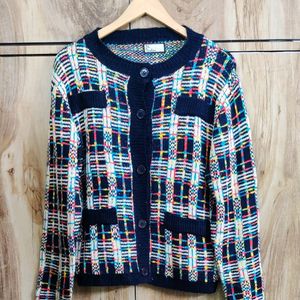 Multicolour Cardigan Size-42-44