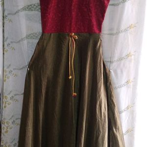 Long Ethnic Frock/Gown