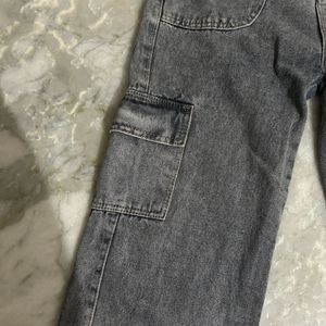 Cargo Charcoal Jeans