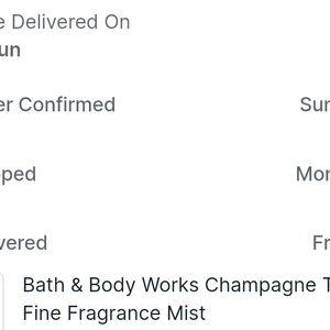 Bath And Body Works Champagne Toast