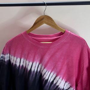 PLUS H&M  TIE DYE T-SHIRT