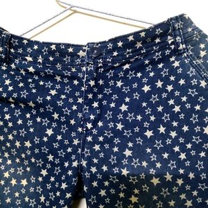 Jeans Star Patterned Design