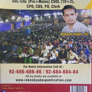 Rakesh Yadav Sir's Publication