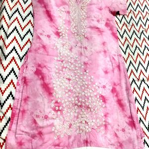 Pink Kurti