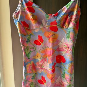 Lulu&sky Floral Dress In Size S