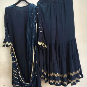 Garara Kurta Dupatta Set For Girls And Women