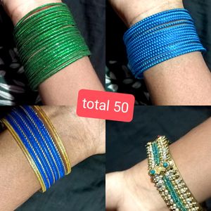 Bangles & Bracelet Combo