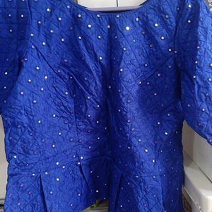 Brand New Mirror Work Fabric Blouse