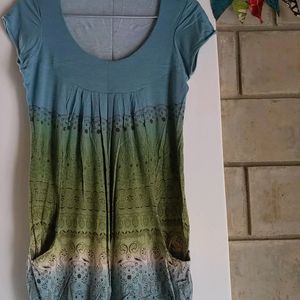 And Ombre Tunic Top (M)