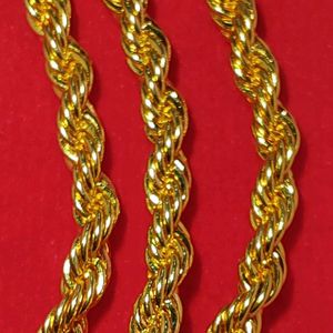 Enchanting Brass Gold Chain - Elevate Your Glamour