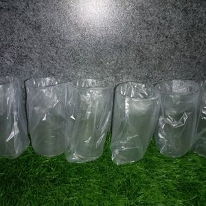 Plastic Glass Pack Of 6