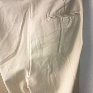 Off White Boot Cut Trouser