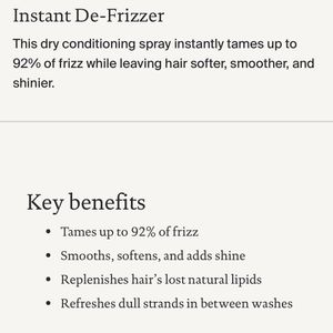 Living Proof Instant Defrizzer Spray