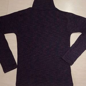 Crop Woolen Cotton Tshirt