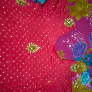 Bridal Suit With Heavy Duppata
