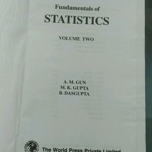 Fundamental Of Statistics