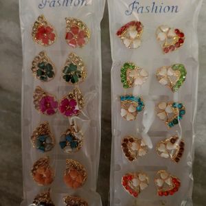 Earrings With Different Colours