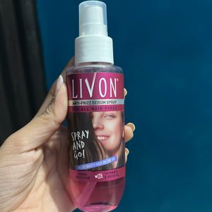 Livon Shake And Spray Heat Protection Frizz Free