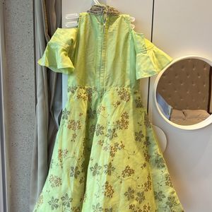 Pista Green Gown