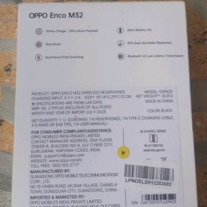 Oppo Enco M32