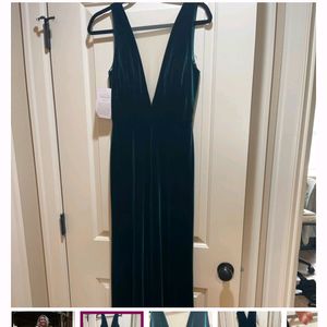 Zara Velvet Haulter Neck Jumpsuit