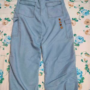 Jeans Parachute Pant