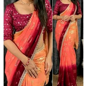 Saree With Blouse