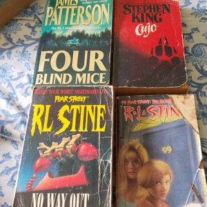 Cujo Four ,Blind Mice,Two Rl Stein Books