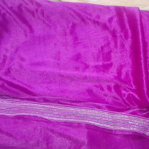 Pink Soft Saree