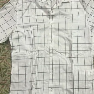 White Coloured Festive Shirt