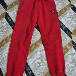 Red Joggers