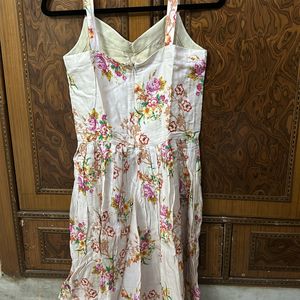 Light Pink Floral Dress