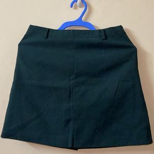 Front Buttoned Straight Skirt