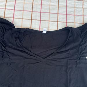 Old Navy Womens Black Top