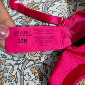 Never Used Amante  Push Up Bra And Thong Se