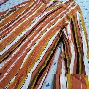 Parallel Striped Cotton Top (Very Good Quality)