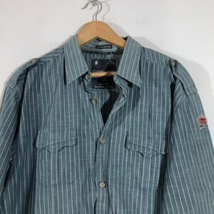 Grey Strips Shirt(Men’s)