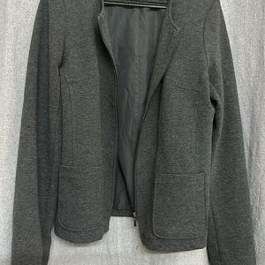 Splash Textured Overcoat Jacket