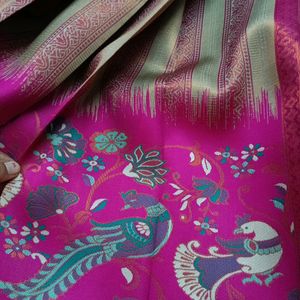 New Wedding Semi Silk Saree