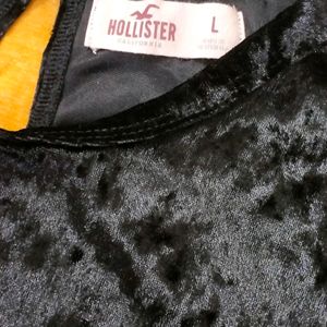 Hollister Velvet Top