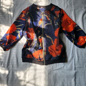 Floral Bomber Jacket!