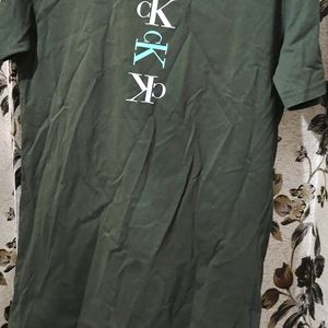 CK T SHIRT (OLIVE GREEN)