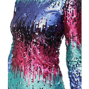 Rainbow Dress Party Wear